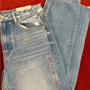 American Eagle Outfitters Light Blue Mom Jeans